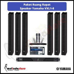 Paket Sound System Ruang Rapat Speaker Yamaha VXL1-8 | 6 Speaker